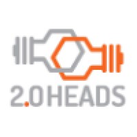 2.0heads logo, 2.0heads contact details