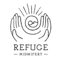 Refuge Midwifery logo, Refuge Midwifery contact details