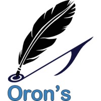 Oron`s logo, Oron`s contact details