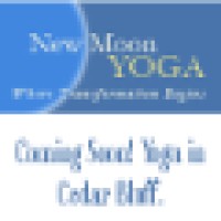 New Moon Yoga logo, New Moon Yoga contact details