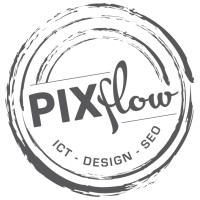 PixFlow logo, PixFlow contact details