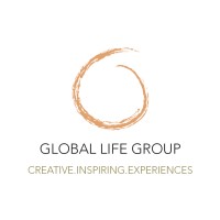 GLOBAL LIFE GROUP creative.inspiring.experiences. logo, GLOBAL LIFE GROUP creative.inspiring.experiences. contact details