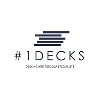 #1 Decks logo, #1 Decks contact details