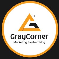 Gray corner logo, Gray corner contact details