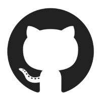 GitHub logo, GitHub contact details