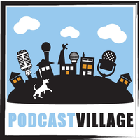 Podcast Village logo, Podcast Village contact details