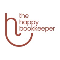 The Happy Bookkeeper logo, The Happy Bookkeeper contact details