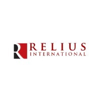 Relius international logo, Relius international contact details