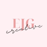 EJG Creative logo, EJG Creative contact details