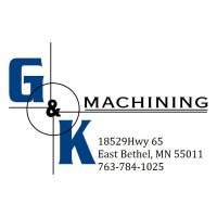 G & K Machining, Inc. logo, G & K Machining, Inc. contact details