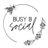 Busy B Social logo, Busy B Social contact details