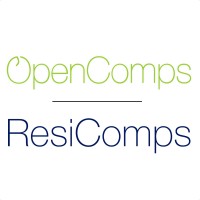 OpenComps logo, OpenComps contact details