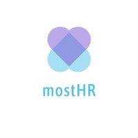 mostHR logo, mostHR contact details