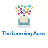 The Learning Aura logo, The Learning Aura contact details