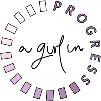 A Girl In Progress logo, A Girl In Progress contact details