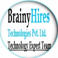 BrainyHires logo, BrainyHires contact details