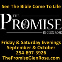 The Promise in Glen Rose logo, The Promise in Glen Rose contact details