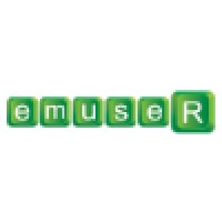 emuseR logo, emuseR contact details