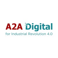 A2A Digital logo, A2A Digital contact details