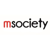 m-society logo, m-society contact details