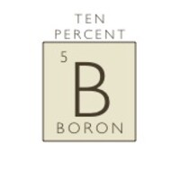 10 Percent Boron logo, 10 Percent Boron contact details