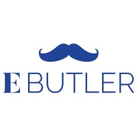 EButler logo, EButler contact details