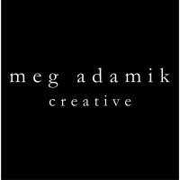 meg adamik creative logo, meg adamik creative contact details