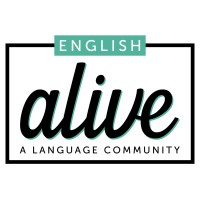 English Alive logo, English Alive contact details