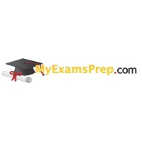 MyExamsPrep logo, MyExamsPrep contact details