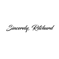 Sincerely, Ritchurd logo, Sincerely, Ritchurd contact details