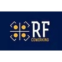 RF Coworking logo, RF Coworking contact details