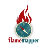 FlameMapper logo, FlameMapper contact details