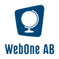 WebOne AB logo, WebOne AB contact details