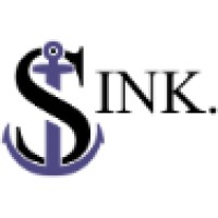 SINK. logo, SINK. contact details