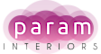 Param Interiors logo, Param Interiors contact details