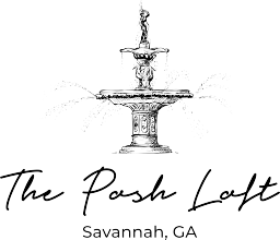 The Posh Loft logo, The Posh Loft contact details