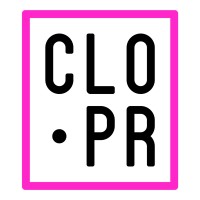 CLO PR logo, CLO PR contact details