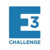 The E3 Challenge logo, The E3 Challenge contact details