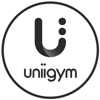 Uniigym logo, Uniigym contact details