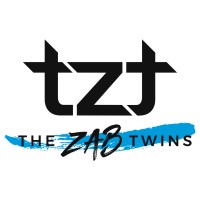 The Zab Twins logo, The Zab Twins contact details