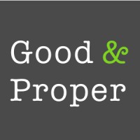 Good & Proper logo, Good & Proper contact details