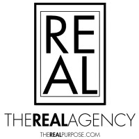 The Real Agency logo, The Real Agency contact details