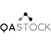 QAStock logo, QAStock contact details