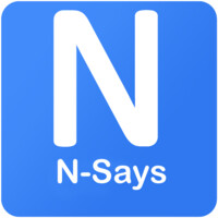 NSays logo, NSays contact details