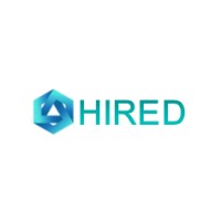 HIRED logo, HIRED contact details