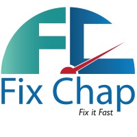 FixChap logo, FixChap contact details