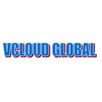 VCloud Global logo, VCloud Global contact details