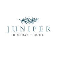 Juniper Holiday + Home logo, Juniper Holiday + Home contact details