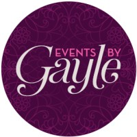 Events by Gayle logo, Events by Gayle contact details