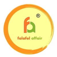 Falafel affair logo, Falafel affair contact details